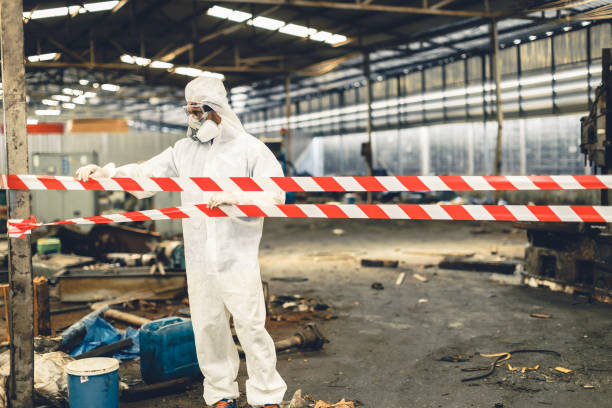 Professional Odor Removal technician working in San Quentin, CA